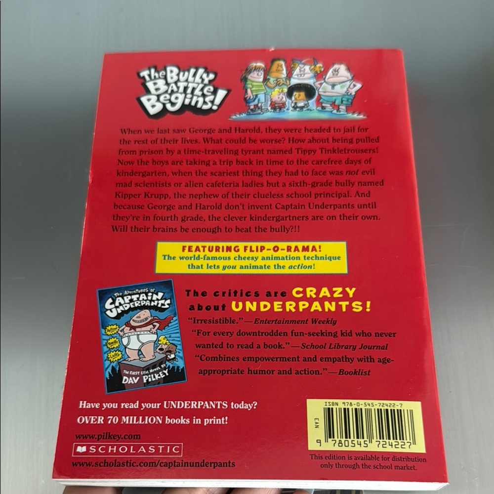 Scholastic captain underpants set book of four - Picture 10 of 10
